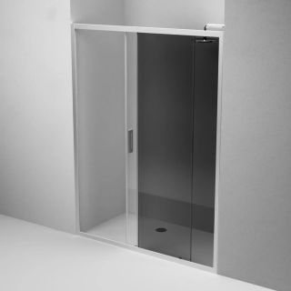 Душевая дверь Am.Pm Gem W90G-150-1-195MG 150 см цвет профиля хром матовый стекло тонированное